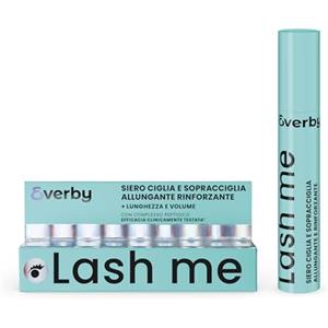 EVERBY | Lash Me - Siero Ciglia e Sopracciglia 3,5ml, Siero Ciglia Allungante e Rinforzante con Complesso Peptidico, Made in Italy
