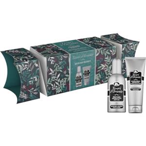 Tesori d'Oriente, Muschio Bianco Set Doccia Formato Viaggio, con Doccia Crema (75 ml) e Profumo (100 ml), Fragranze con Note Ambrate e Armoniose che Durano a Lungo, Confezione Regalo
