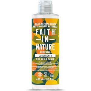 Faith in Nature Balsamo Naturale al Pompelmo & Arancia, Rinvigorente, Vegano e Non Testato su Animali, Senza SLS e Parabeni, Capelli Normali o Grassi, 400 ml