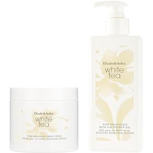 Elizabeth Arden - White Tea, Crema Corpo al Tè Bianco, Idrata Profondamente, per una Pelle Liscia, 400 ml + White Tea Bagnoschiuma e Gel Doccia con Estratto di Tè Bianco, 390 ml