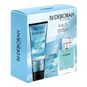 Deborah Milano - Wild Set Doccia con Profumo e Bagnodoccia, Cofanetto Regalo Donna, Fragranza con Note di Pepe Nero, Bacche, Agrumi e Cocco, Eau de Toilette 100ml e Docciaschiuma 250ml