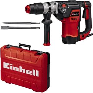 Einhell Tassellatore TE-RH 40 3F (1.050 W, percussione pneumatica, forza di percussione di 10 J, attacco SDS-Max, scalpello piatto e scalpello a punta inclusi)