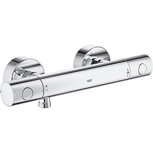 GROHE QUICKFIX, Precision Get, Miscelatore termostatico per doccia, con tecnologia Water Saving, blocco sicurezza 38°, Cromo, 34773000