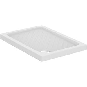Ideal Standard - Eurovit, Piatto doccia rettangolare in ceramica 100x70cm, Bianco