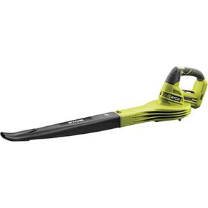 Ryobi OBL1820S Soffiatore a Batteria 18V ONE+, con Bocchetta Inclinata e Tubo Removibile, Impugnatura Ergonomica, Batteria Non Inclusa, Velocità Ventola 245 km/h, Flusso d'Aria 2,6 m3/min