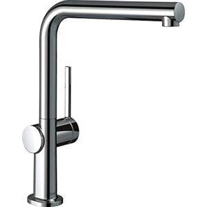 hansgrohe Talis M54 - Rubinetto da cucina (1 getto), Miscelatore cucina con altezza bocca 270 mm, Rubinetto monocomando con bocca girevole, cromo, 72840000