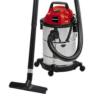 Einhell, Secco e bagnato, Tc-Vc 1820 S Bidone Aspira Solidi E Liquidi (1250 W, Depressione 180 Mbar, Vano 20 L, ‎Rosso