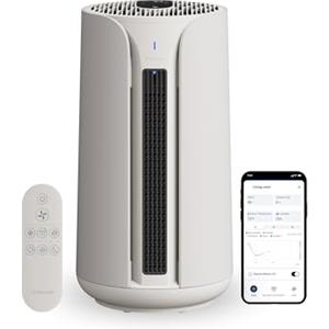 BLUEAIR ComfortPure Il più potente purificatore d'aria 3 in 1: raffredda, riscalda, purifica, HEPASilent Cleaner per la casa, gli animali domestici, le allergie, la polvere, il fumo, gli odori