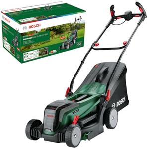 Bosch Tagliaerba/Tosaerba a batteria UniversalRotak 2x18V-37-550 (fino a 500 m2 con 2 batterie da 4,0 Ah; 18 Volt System; larghezza di taglio: 37 cm; senza batterie)