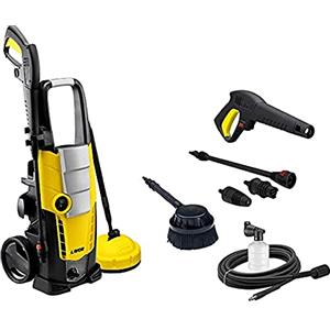 Lavor Idropulitrice ad Acqua Fredda GALAXY 150 2100W, Pressione 150 bar max, Portata 450 l/h max, con Spazzola Rotante e Accessorio Lava Patio
