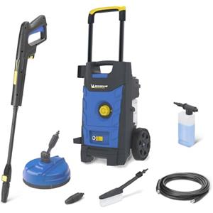 Michelin Idropulitrice MPX19ELP | ad Alta Pressione | per Auto ed Esterni Casa | con Lavapavimenti e Spazzola Fissa | Pressione max. 140 bar | Portata max. 460 l/h | Assorbimento 1900 W