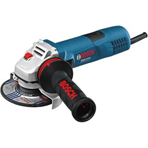 Bosch Professional 601388203 Smerigliatrice Angolare GWS 7-115 E con Protezione da Riavvio, Preselezione della velocità, in Scatola di Cartone, 720 W, 230 V, Blue/Nero