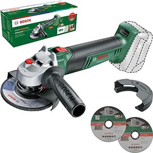 Bosch Home and Garden Minismerigliatrice angolare a batteria UniversalGrind 18V-75 (per smerigliatura, taglio, spazzolatura e levigatura di vari materiali; 18 Volt System; diametro 115 mm 125 mm)
