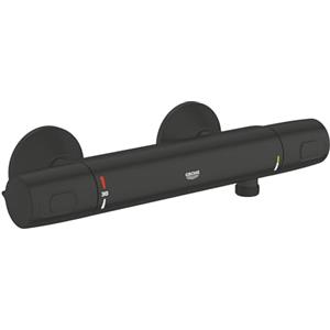 Grohe Precision Trend New Miscelatore termostatico per doccia, nero opaco, 1022172432