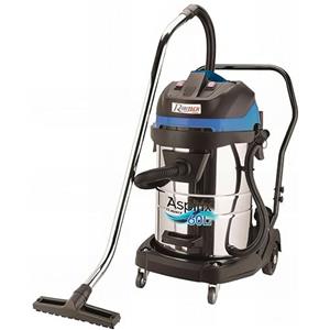Ribimex Aspiratore per Solidi e Liquidi Aspirix Serie Pro, Bidone Aspiratutto Professionale da 60 L, 2 Motori da 1000 W, Funzione Soffiante, per Uso Intensivo, Accessori Inclusi - PRASP61LX2