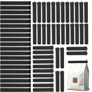 AiQInu 60 Pezzi Mollette Chiudi Sacchetti, Chiudi Sacchetti Cucina 7/11 cm, Clip Chiudi Sacchetti Riutilizzabile per Snack, Caffè, Caramelle, patatine e così via
