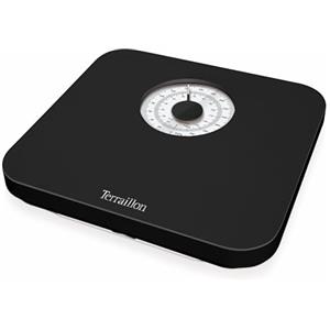 Terraillon - Bilancia pesapersone meccanica - Grande quadrante - Capacità 150 Kg - Modello "Nautic Nero"