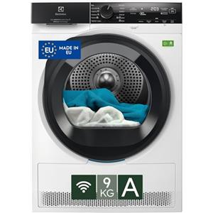 Electrolux Serie 900 PerfectCare, Asciugatrice a Pompa di Calore, 9 kg, EW9H4Y9A, Classe A, 12 Programmi, Connettività Smart App, Tecnologia 3DSense, Filtro EcoFlow, 60 dB, 850x596x636 mm
