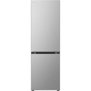 LG GBV21L0EPY Frigorifero combinato Total No Frost, 344L, Classe E, Door Cooling, Linear Cooling, Smart Diagnosis, Design con porte piatte, Apertura porte a filo muro, Prime Silver