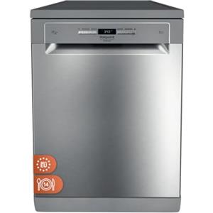 Hotpoint Ariston HFO 3O32 CW X - Lavastoviglie a Libera Installazione 60 cm, 14 Coperti, Motore Inverter, ActiveDry, Active 3D Zone Wash, Classe D, Inox