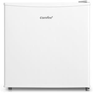 COMFEE' RCD50WH2(E) Mini frigo bar 43L e zona refrigerante, Frigorifero piccolo Monoporta, Silenzioso, Adatto per Hotel, Casa, Ufficio, 47.2 x 45 x 49.2 cm, Bianco