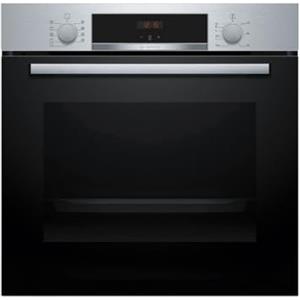 Bosch HBA534BS3F, Forno da incasso, EcoClean: pulizia della parete posteriore senza alcun detergente, Display LED Rosso,Inox, 60 x 60 cm