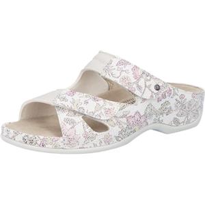 Berkemann Janna, Ciabatte Donna, Bianco (Weiß/Cracke 244), 39.5 EU