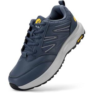 FitVille Scarpe Uomo Extra Larghe Scarpe da Running Corsa Leggere Traspiranti Sneakers da Ginnastica con Supporto per L'Arco Plantare 46.5 EU X-Larga