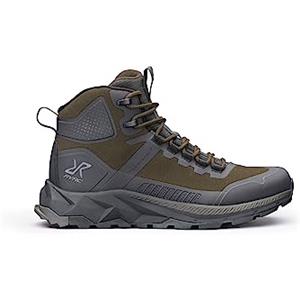 RevolutionRace Phantom Trail Mid Waterproof Hiking Boots da Uomo, Scarpe da Trekking Impermeabili per Tutte le Attività All'aperto, Dark Olive, 44