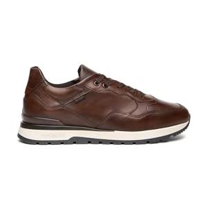 Nero Giardini I400413U Sneakers Uomo in Pelle - Beige 41 EU