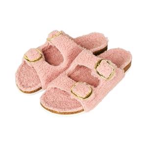 Goldenpoint Sandalo Teddy Doppia Fibbia Colore Rosa Taglia S
