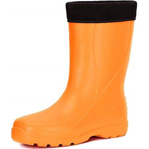 Ladeheid Stivali Donna in Eva con Calza Estraibile LADW002 (Arancione, 38 EU)