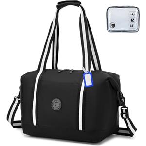 BAGZY Borsa 40x30x25 Bagaglio a Mano 40x30x25 Eurowings Pieghevole Borsa da Viaggio Impermeabile Borsone da Cabina Borsas per Aereo Borsone Palestra per Viaggio e Sportiva 30L