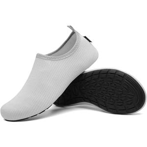 SAGUARO Scarpe da Scoglio Uomo Donna Scarpette Scoglio Leggere Scarpe Mare Asciugatura Rapida Scarpette Mare Scarpe Spiaggia Antiscivolo Scarpe per Acqua Immersione Surf Grigio Scuro Gr. 46/47 EU