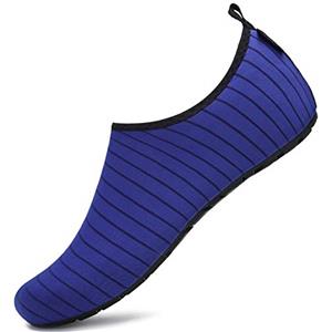 SAGUARO Scarpe Scoglio Uomo Donna Scarpette Mare Leggere Antiscivolo Scarpe Acquatiche per Piscina Immersione Spiaggia Surf, Azzurro 46/47EU