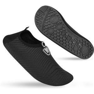 AOOSA Scarpe da Scoglio Uomo Donna, Scarpe da Scoglio Donna Uomo da Immersione, Antiscivolo Scarpe Spiaggia, per Bagno Spiaggia Mare Snorkel Yoga, Parco Acquatico