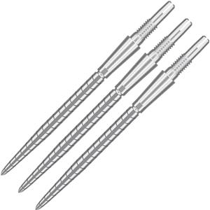 Target Darts Swiss Point Storm Dart Points, Quarzo (Set di 3 Punte) 30MM, Argento | Change Dart Points, Swiss Storm Points, Accessori Professionali per Freccette