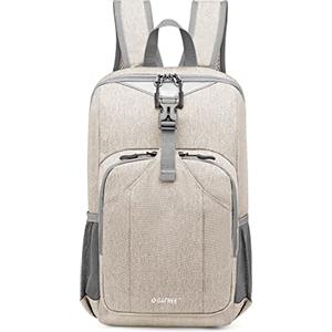 G4Free Zaino piccolo da 10 l, per escursionismo, viaggi, passeggiate, ciclismo, avorio, 10 Long