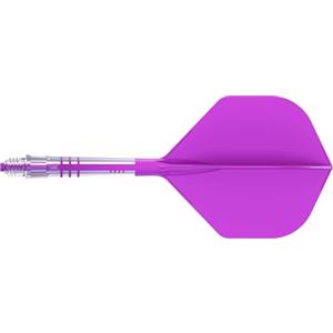 CUESOUL ROST T19 Asta per Freccette Integrata in Carbonio e Forma Standard di Volo, Set di 3