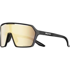 SCVCN Occhiali da sole da baseball polarizzati per uomo e donna, occhiali da sole sportivi avvolgenti per ciclismo, corsa, pesca, golf