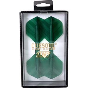 CUESOUL TERO+ AK4P Alette Dart, Nuovo Sistema di Dart Alette Telescopiche e Rotanti a Doppia Direzione（Verde）