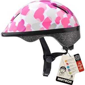 meteor Casco Bici Ideale per Bambini - Caschi Perfetto per Downhill Enduro Ciclismo MTB Scooter - Helmet per Tutte Le Forme di Attività in Bicicletta Helmo