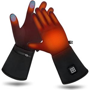 WUEAOA Guanti invernali per sci e snowboard, fodera termica con elementi riflettenti