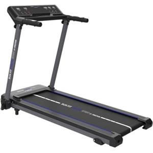 PRIXTON Tapis Roulant Run Fit 250, Compatto pieghevole, 12 Programmi di Allenamento, Velocità massima 14 km/h, 3 livelli di inclinazione, App mobile e Bluetooth