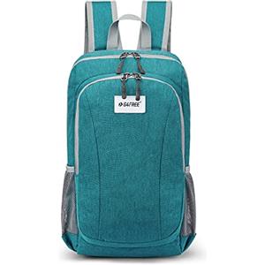 G4Free Mini zaino da 10 l, piccolo, per escursionismo, multiuso, viaggi, passeggiate, ciclismo, per uomini e donne, Grigio scuro