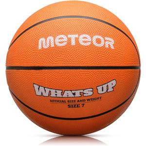 meteor Pallone Basket Palla da Basketball - Dimensione Bambini Giovani per Allenamento e Divertimento - Gonfiabili Pallacanestro Mini con Superficie Antiscivolo
