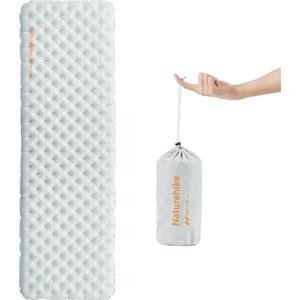 Naturehike Materassino da Campeggio Ultraleggero Gonfiabile Impermeabile Durevole con Valore 3.2 R per Trekking Escursionismo Zaino in Spalla