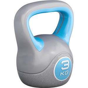 Gorilla Sports® Kettlebell - Peso a Scelta 2-20kg, Singolo o Set, con/Senza Rack, in Plastica e Cemento, in Colori - Peso Sfera, Manubrio a Palla, Rastrelliera, per Palestra, Allenamento, Fitness