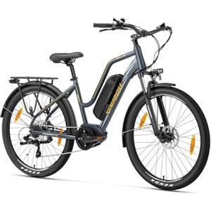 Touroll Bicicletta elettrica MA2 (Grigio)