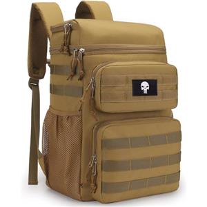 Bunnychic Zaino Termico Tattico, Zaino Frigo Morbido e Leggero Impermeabile, Borsa Termica Isolata, Borsa Frigo Portatile Impermeabile per Spiaggia, Viaggi, Campeggio, Picnic, Escursionismo